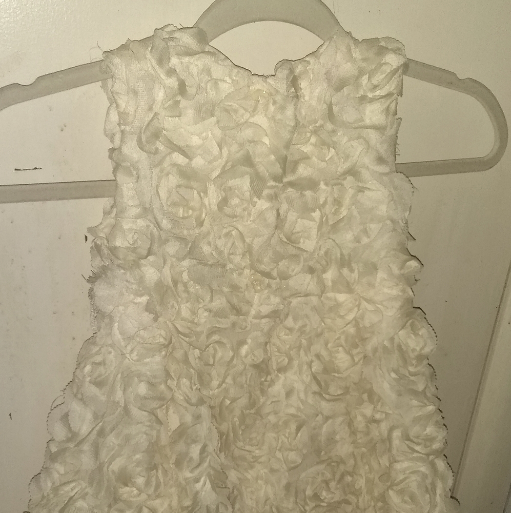 Cream Floral Size 24 months Dress